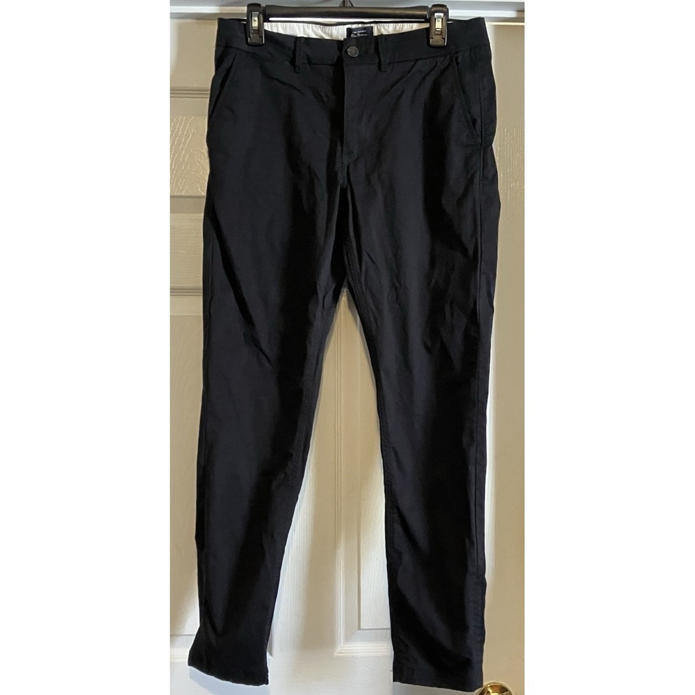 Black Dress Pants, Men's Size 33 x 32, Slim Fit, Stretch, Ben Sherman Pants